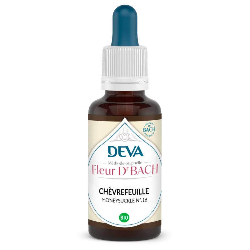 BachBloesems- N°16 - kamperfoelie - Honeysuckle 15 ml -Laboratoire DEVA