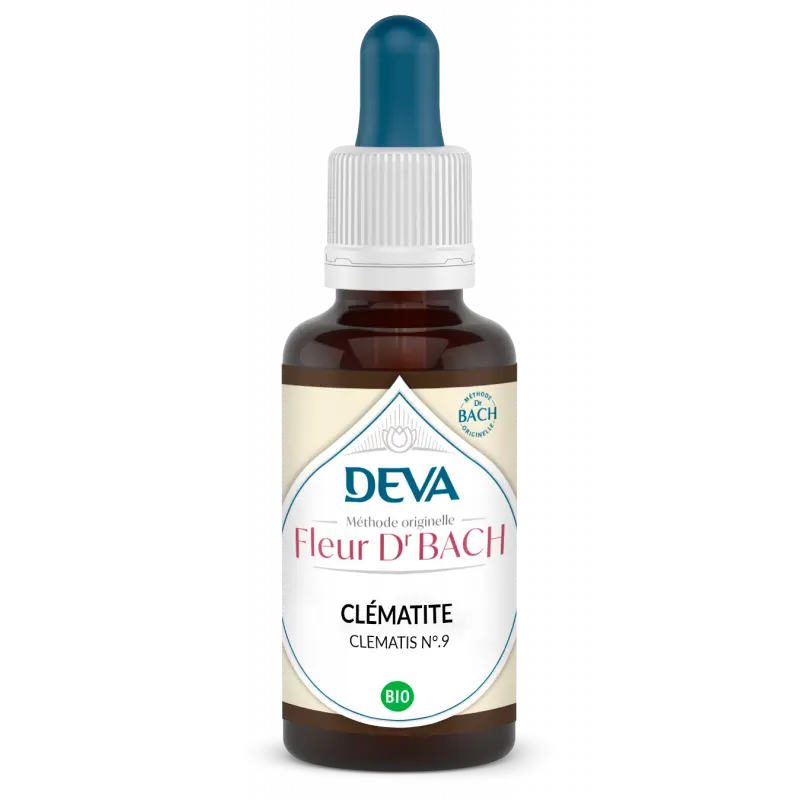 BachBloesems - N°09 - Clematis 15 ml -Laboratoire DEVA
