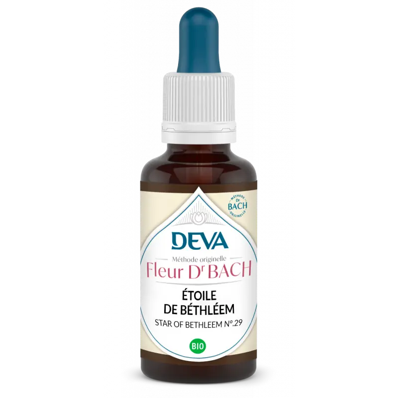 BachBloesems - N°29 -Ster van Bethlehem - Star Bethleem 15 ml -Laboratoire DEVA
