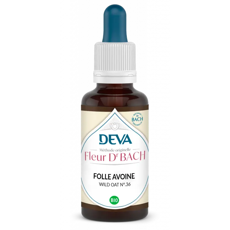 BachBloesems - N°36 - Wilde Haver - Wild Oat 15 ml -Laboratoire DEVA