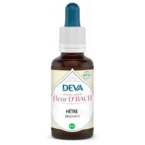 Fleurs de Bach - N°03 - Hêtre - Beech 15 ml -Laboratoire DEVA