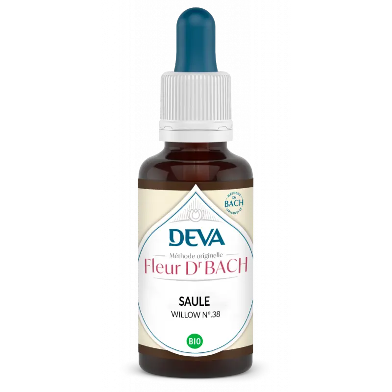 Fleurs de Bach - N°38 - Saule - Willow 15 ml -Laboratoire DEVA