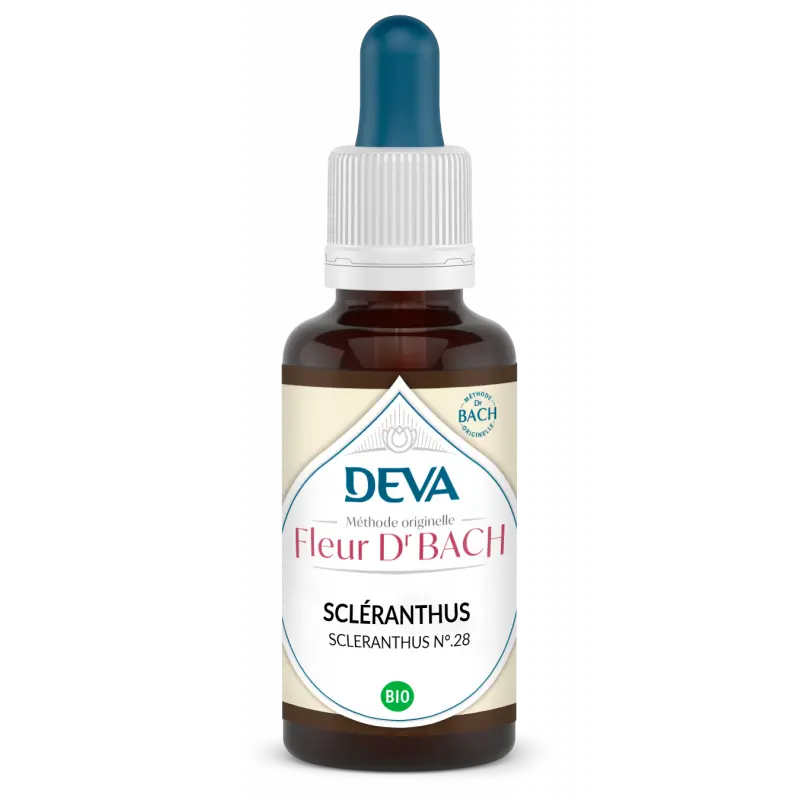 BachBloesems - N°28 -Scleranthus 15 ml -Laboratoire DEVA